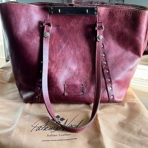 Patricia Nash Italian Leather Tote/Carryon Bag